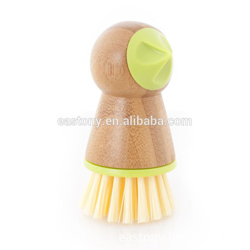 Bamboo and Handy Quickly and Easily Vegetable Cleaner Potatoes Brush